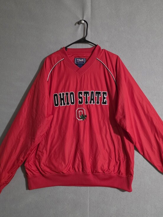 Team Edition Apparel Other - Vtg Team Edition Apparel Mens Ohio State Buckeyes Pullover Windbreaker Size L